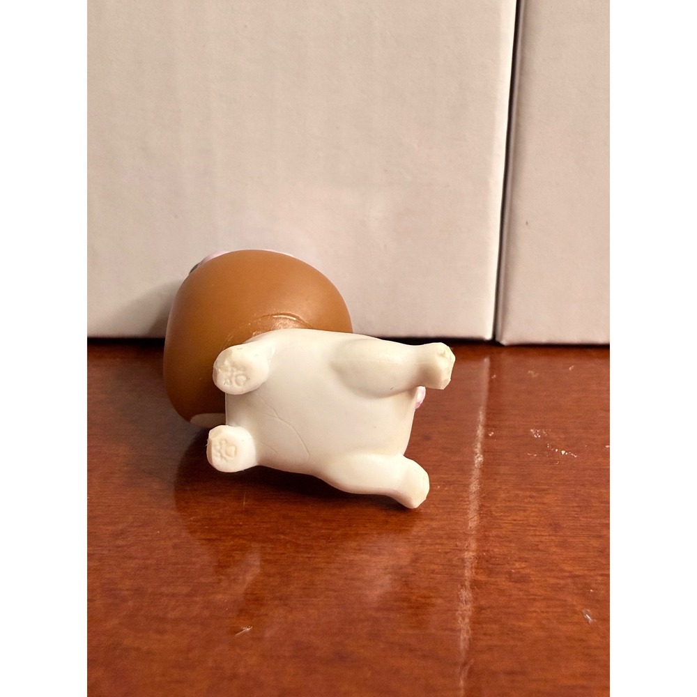 LOL Surprise Lil Pet Hop Hop Bunny Rabbit Brown White Pink Hair Figure Toy - Picture 4 of 5